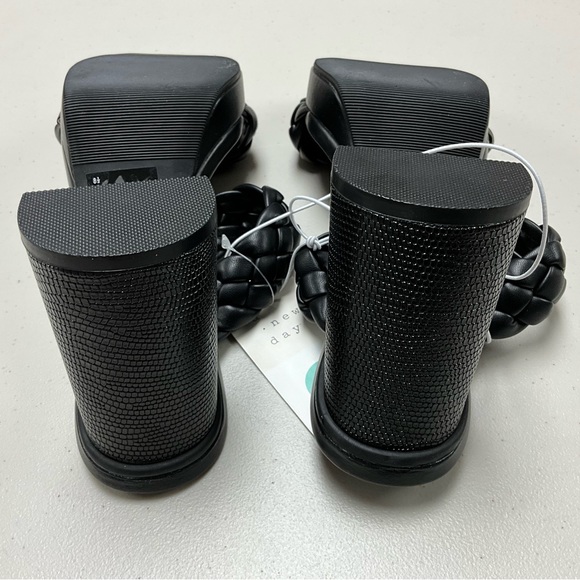 Women Black Tiana Mule Heels - A New Day Size: 8.5 - Picture 10 of 10